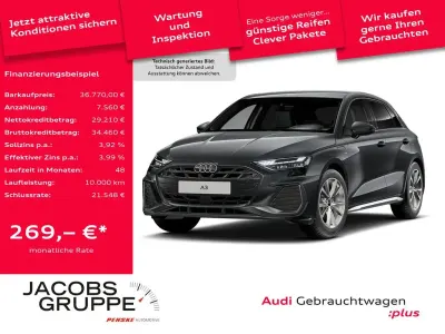 Brugt Audi A3 Ambiente 204 HK (150 kW) 2025 Grå Sedan