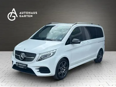Gebraucht Mercedes V220 AMG line 163 PS (119 kW) 2022 Weiß Van / Kleinbus