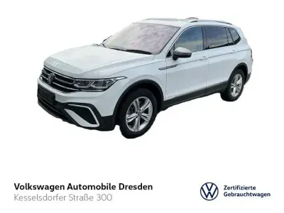 Gebraucht VW Tiguan Allspace Life 200 PS (147 kW) 2022 Pure white SUV