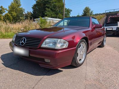 Brugt Mercedes SL320 231 HK (169 kW) 1993 Rød Cabriolet