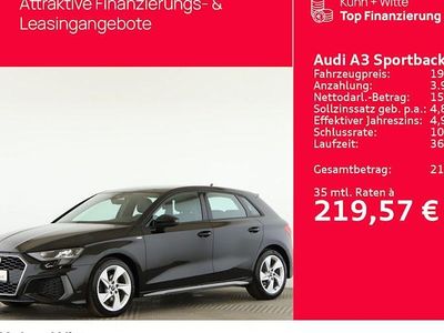 Mythosschwarz metallic Gebraucht 2021 Audi A3 Design Limousine | 19.980 € (Guter Preis)