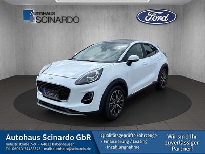Gebraucht Ford Puma Titanium 125 PS (91 kW) 2024 Weiß SUV