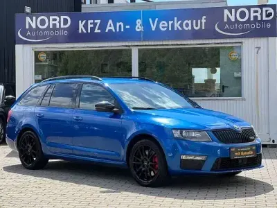 Gebraucht Skoda Octavia RS 184 PS (135 kW) 2014 Blau Kombi