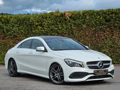 Gebraucht Mercedes CLA200 AMG line 136 PS (100 kW) 2017 Weiß Limousine