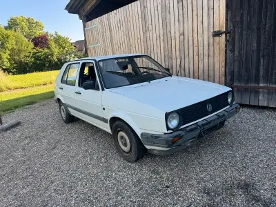 Gebraucht VW Golf II 75 PS (55 kW) 1984 Weiß Kleinwagen