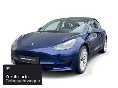Blau Gebraucht 2021 Tesla Model 3 RWD Limousine | 23.500 € (Fairer Preis)