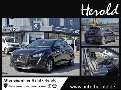 Gebraucht Peugeot e-208 Allure 100 kW (136 PS) 2023 Schwarz Kleinwagen