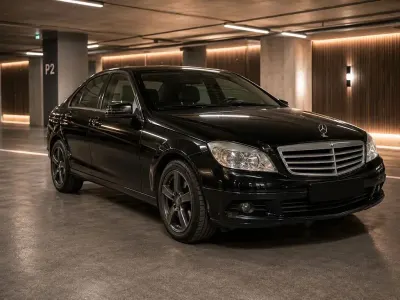 Gebraucht Mercedes C200 136 PS (100 kW) 2009 Schwarz Limousine