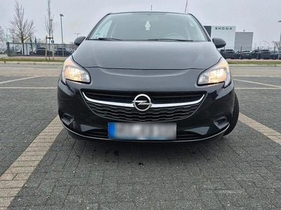 Gebraucht Opel Corsa Edition 69 PS (50 kW) 2016 Schwarz Kleinwagen