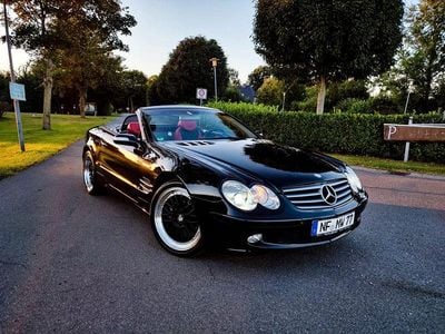Usata Mercedes SL500 306 CV (225 kW) 2004 Nero Cabrio