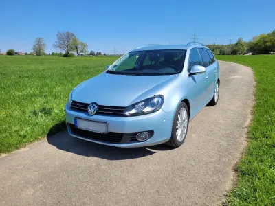 Gebraucht VW Golf VI Comfortline 160 PS (117 kW) 2010 Blau Kleinwagen
