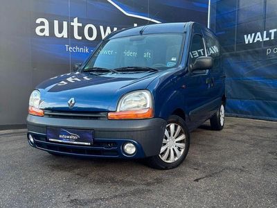 Gebraucht Renault Kangoo 75 PS (55 kW) 2002 Blau Van / Kleinbus