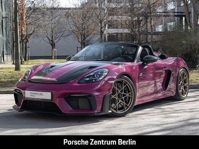 Gebraucht Porsche 718 Spyder 500 PS (367 kW) 2024 Violett Cabrio