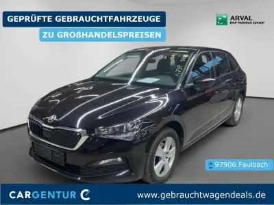 Gebraucht Skoda Scala Ambition 110 PS (80 kW) 2023 Schwarz Kleinwagen