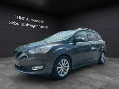 Gebraucht Ford Grand C-Max Titanium 125 PS (91 kW) 2018 Grau Van / Kleinbus