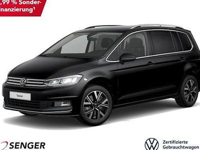 Gebraucht VW Touran Highline 150 PS (110 kW) 2023 Deep black perleffekt Van / Kleinbus
