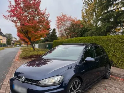 Gebraucht VW Golf VII GTD 184 PS (135 kW) 2016 Blau Kleinwagen