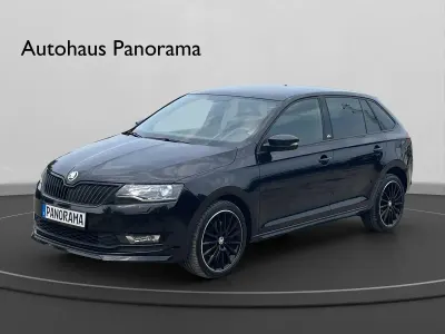 Gebraucht Skoda Rapid Monte Carlo 110 PS (80 kW) 2018 Schwarz Kleinwagen