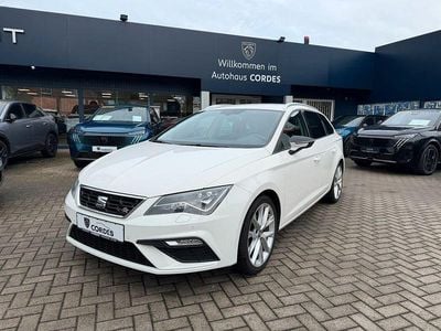 Usata Seat Leon ST FR 125 CV (91 kW) 2017 Bianco Station wagon