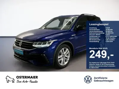 Gebraucht VW Tiguan R-line 150 PS (110 kW) 2024 Blau SUV
