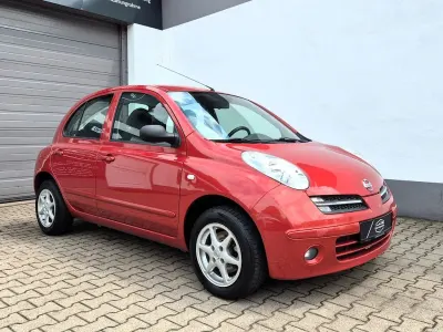 Gebraucht Nissan Micra Acenta 65 PS (47 kW) 2005 Rot Limousine