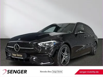 Brugt Mercedes C220 AMG 197 HK (144 kW) 2023 Sort Stationcar