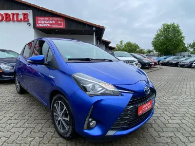 Brugt Toyota Yaris Hybrid Club 101 HK (74 kW) 2020 Blå Hatchback