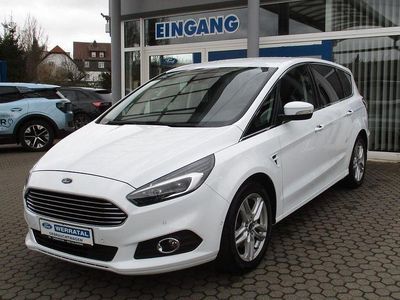 Gebraucht Ford S-MAX Titanium 165 PS (121 kW) 2019 Weiß Van / Kleinbus