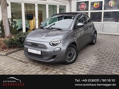 Gebraucht Fiat 500e Icon 86 kW (118 PS) 2022 Grau (mineral grau) Cabrio