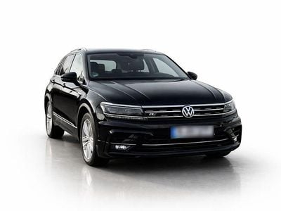 Gebraucht VW Tiguan R-line 150 PS (110 kW) 2019 Schwarz SUV