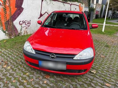 Gebraucht Opel Corsa 75 PS (55 kW) 2001 Rot Limousine