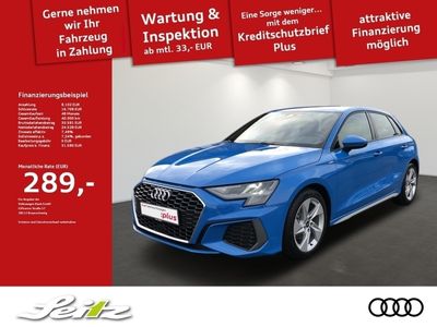 gebraucht Audi A3 Sportback 35 TDI S line LED*PDC*SITZHZG*BLUET