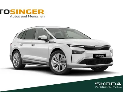 Gebraucht Skoda Enyaq iV 210 kW (286 PS) 2025 Weiß SUV