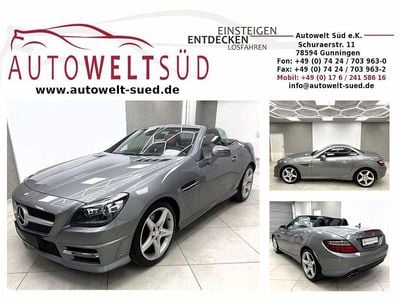 Usata Mercedes SLK250 AMG 204 CV (150 kW) 2012 Argento Cabrio