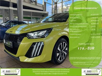 Gelb Neu 2025 Peugeot 208 Style Kleinwagen | 18.495 € (Guter Preis)