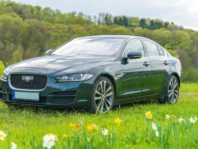 Käytetty Jaguar XE Portfolio 200 HP (147 kW) 2015 Vihreä Sedan