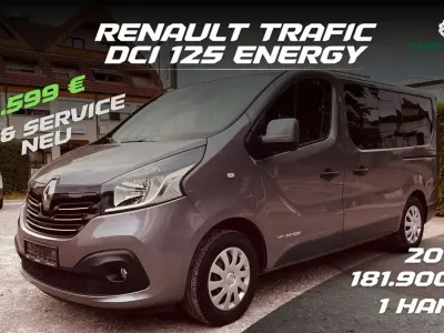 Gebraucht Renault Trafic Expression 125 PS (91 kW) 2017 Grau Van / Kleinbus