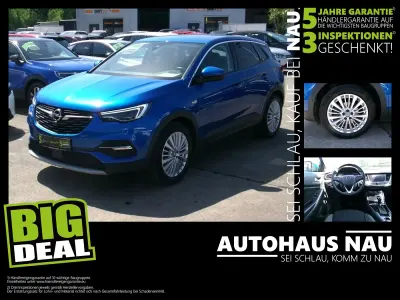 Gebraucht Opel Grandland X Dynamic 131 PS (96 kW) 2018 Topas blau SUV