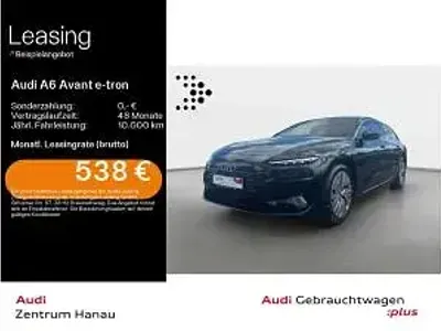 Gebraucht Audi A6 e-tron 210 kW (286 PS) 2025 Schwarz (mythosschwarz metallic) Kombi
