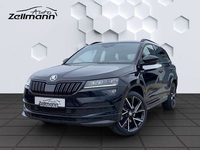 gebraucht Skoda Karoq Sportline 2.0 TSi 140kW 4x4 AHZV LED PDC ACC Rückfahrkamera