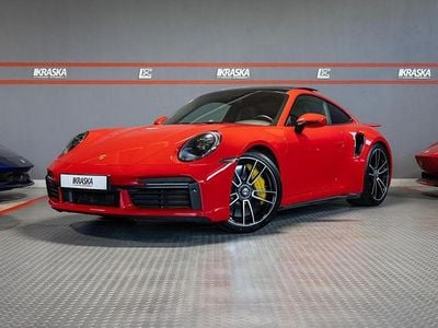 Indischrot Gebraucht 2020 Porsche 911 Turbo S Sport Coupé | 189.950 € (Etwas zu teuer)
