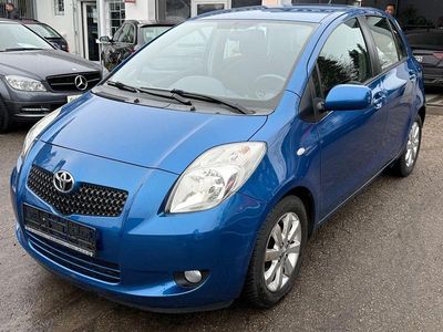 Gebraucht Toyota Yaris Team 69 PS (50 kW) 2008 Blau Kleinwagen