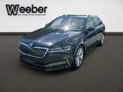Gebraucht Skoda Superb LAURIN & KLEMENT 190 PS (139 kW) 2020 Schwarzmagic perleffekt (metallic) Kombi