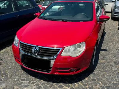 Gebraucht VW Eos 122 PS (89 kW) 2009 Rot Cabrio