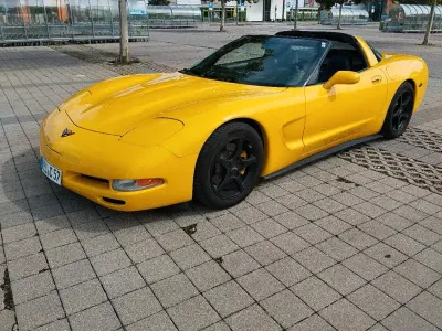 Brugt Corvette C5 344 HK (253 kW) 2000 Gul Coupe