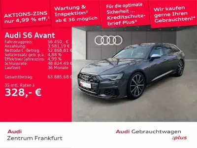 Usata Audi S6 Ambiente 344 CV (253 kW) 2024 Grigio Station wagon