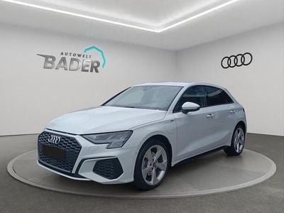 Gletscherweiß metallic Gebraucht 2023 Audi A3 Sportback e-tron S-Line Kleinwagen | 24.880 € (Superpreis)