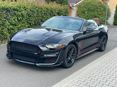 Gebraucht Ford Mustang GT Sport 314 PS (230 kW) 2018 Schwarz Cabrio
