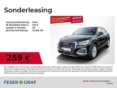 Gebraucht Audi Q2 Advanced Plus 150 PS (110 kW) 2025 Mythosschwarz metallic SUV