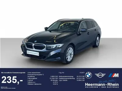 Gebraucht BMW 320 Sport Line 190 PS (139 kW) 2022 Black sapphire metallic Kombi